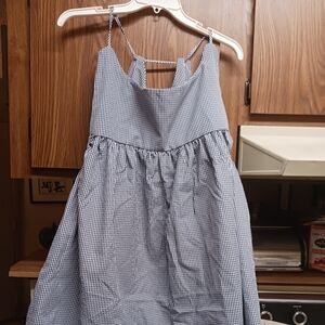 Summer pinafore dress